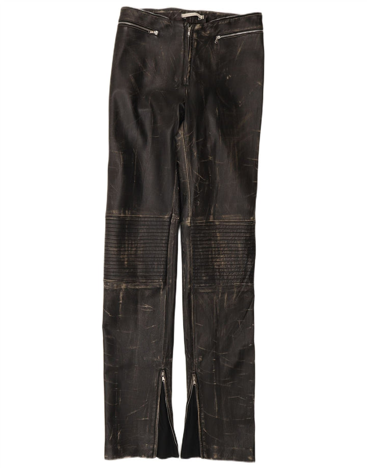 Rufffo Research Damen Bikerhose W28 L34 Schwarz meliert