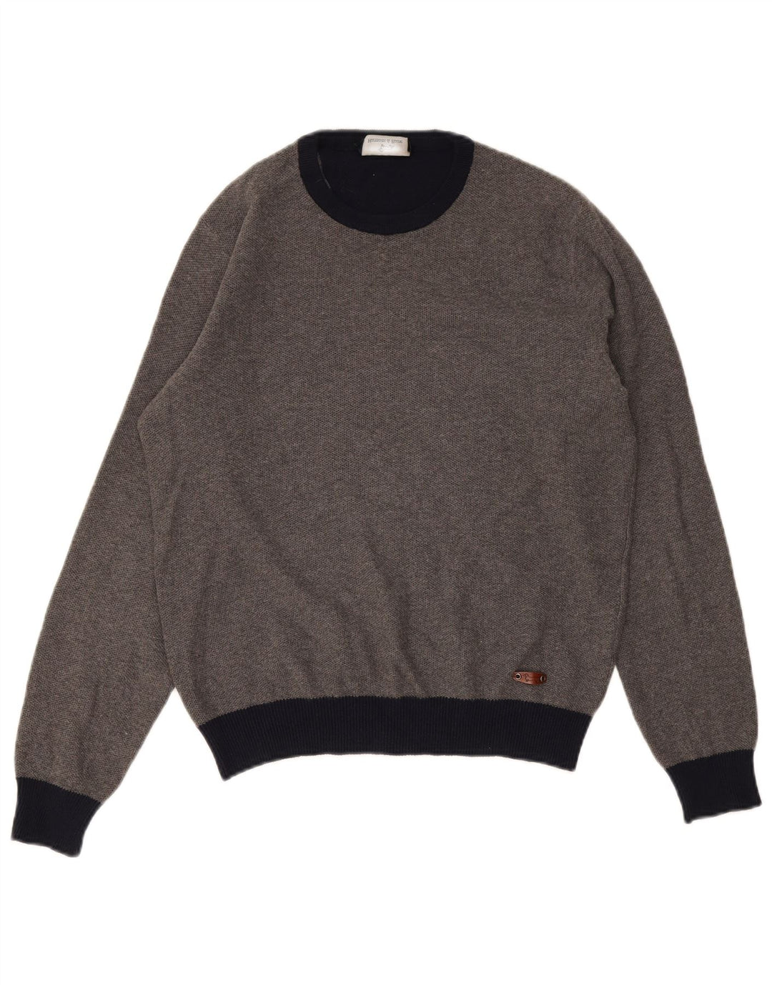 Harmont & Blaine Damen Pullover mit Rundhalsausschnitt, UK 14, Mittelgrau