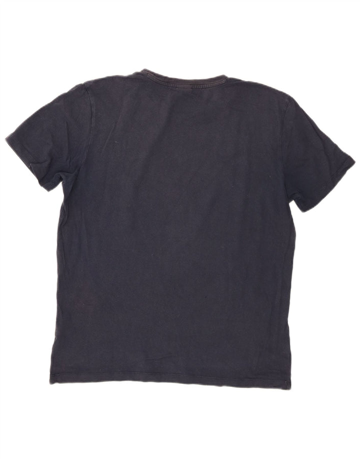 Hugo Boss Herren T-Shirt Top Large Marineblau