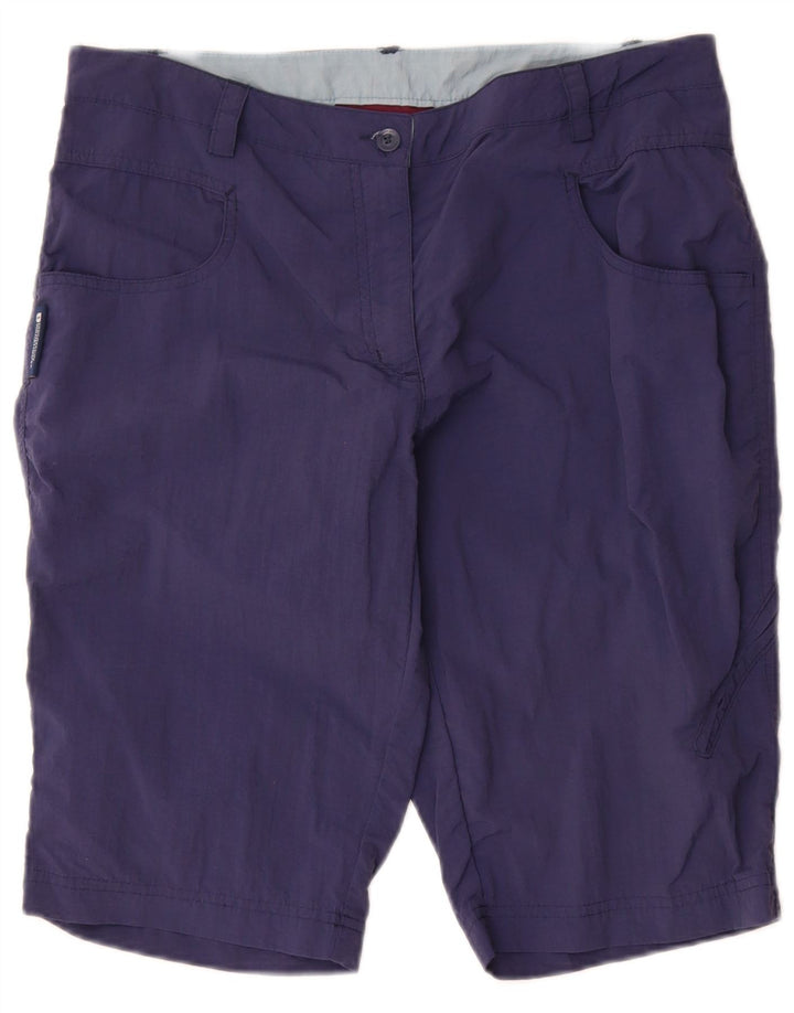 Mountain Warehouse Damen-Cargoshorts UK 12 Medium W32 Marineblaues Nylon