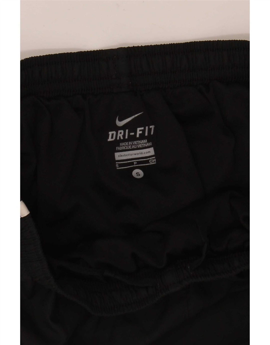 Nike Damen Dri Fit Sport Shorts UK 10 Small Schwarz Polyester