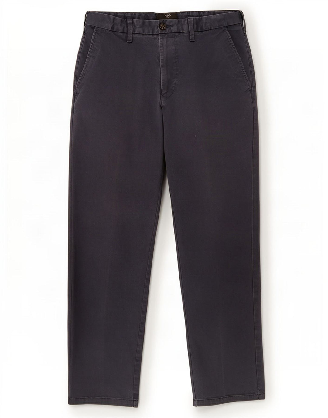 Marks & Spencer Herren Straight Regular Chinohose W32 L29 Marineblau