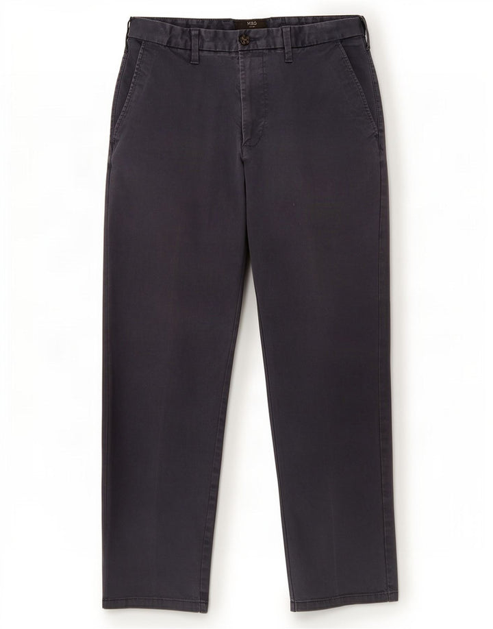 Marks & Spencer Herren Straight Regular Chinohose W32 L29 Marineblau
