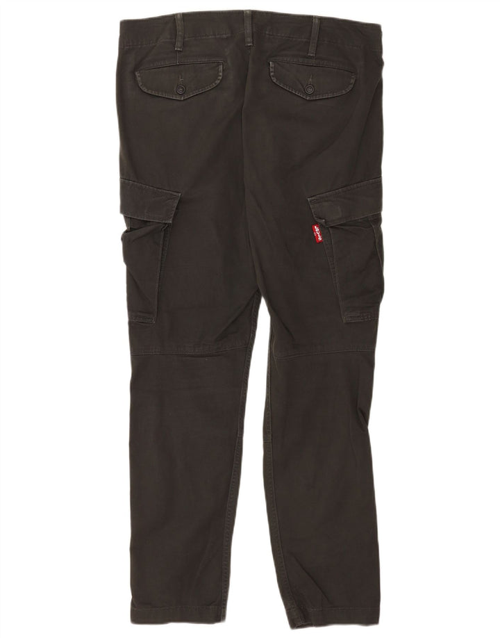 Levi's Herren-Cargohose, Größe M, W32, L29, Khaki, Baumwolle