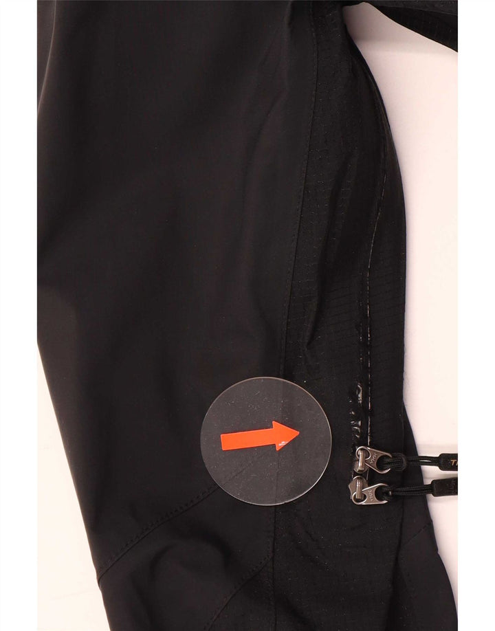 Columbia Herren Interchange Kapuzen-Regenjacke UK 36 Small Schwarz Nylon