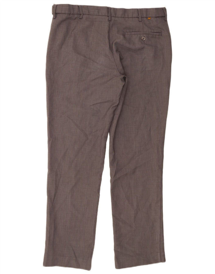 Farah Herren-Chinohose, klassisch, gerade, W36, L31, grau, Polyester