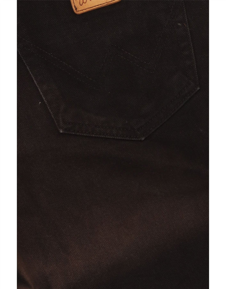 Wrangler Herren Texas Straight Jeans W34 L31 Schwarze Baumwolle