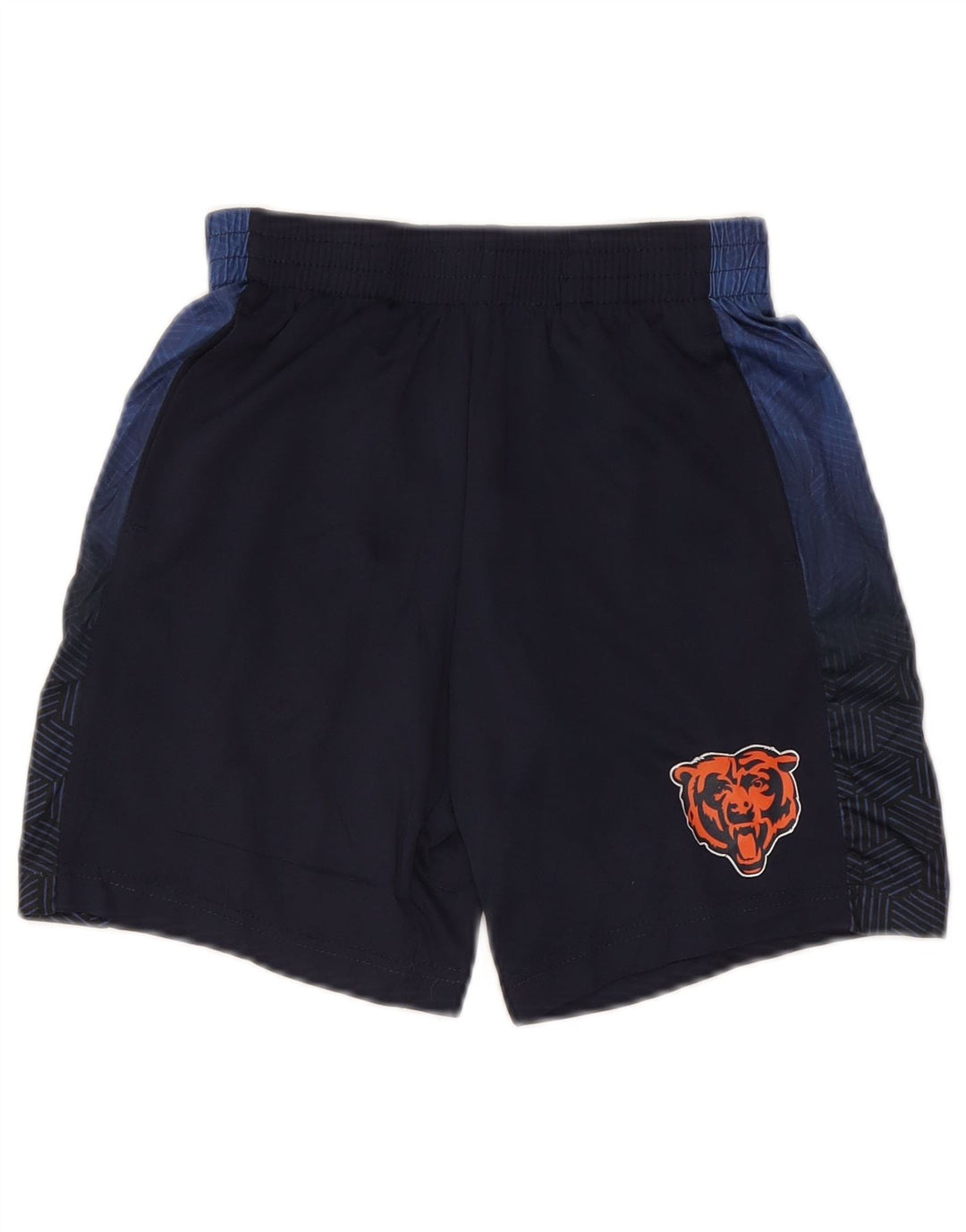 NFL-Sportshorts für Jungen, 7–8 Jahre, Mittelgroßes marineblaues Colourblock-Polyester
