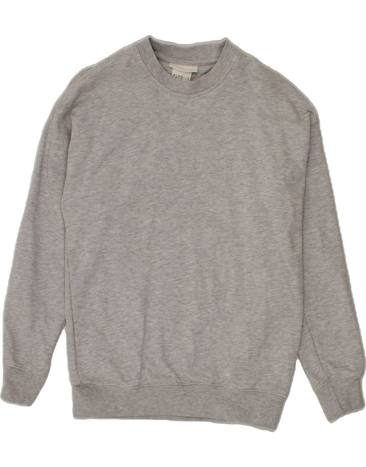 H&M Mens Sweatshirt Jumper Small Grey Cotton Vintage H&M and Second-Hand H&M from Messina Hembry 