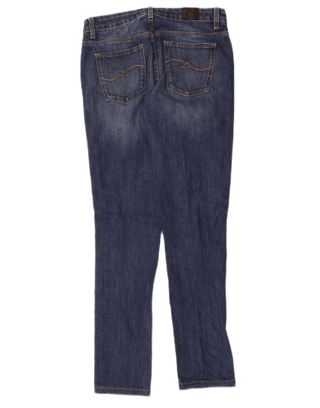 Trussardi Damen Slim Jeans IT 40 Small W26 L29 Blaue Baumwolle