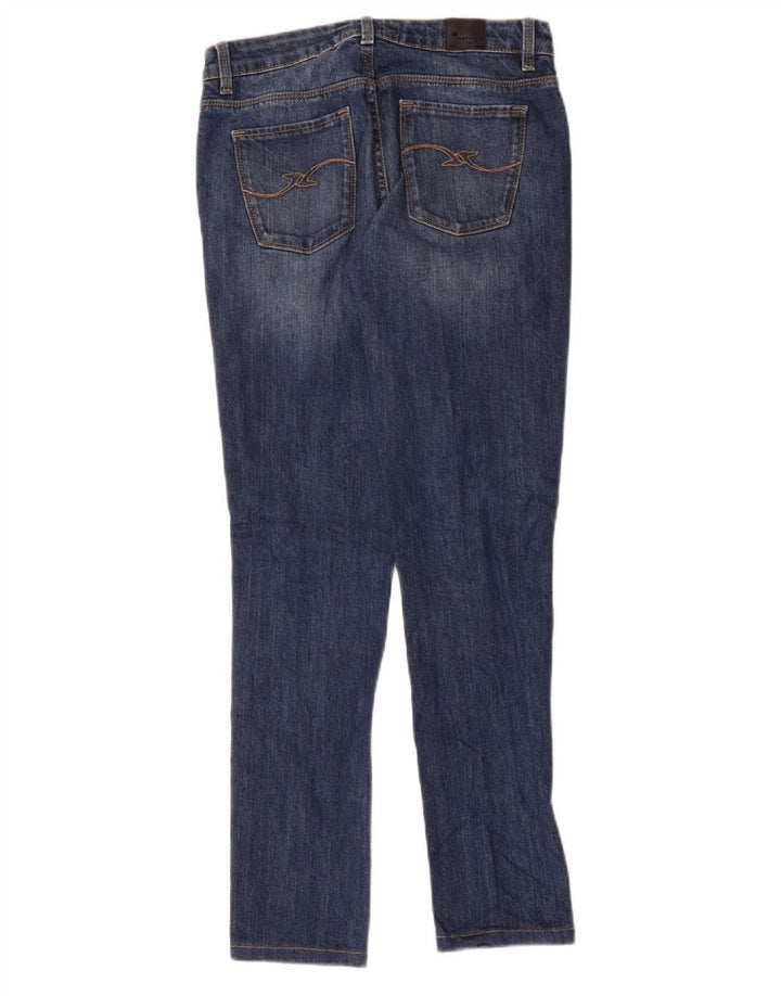 Trussardi Damen Slim Jeans IT 40 Small W26 L29 Blaue Baumwolle