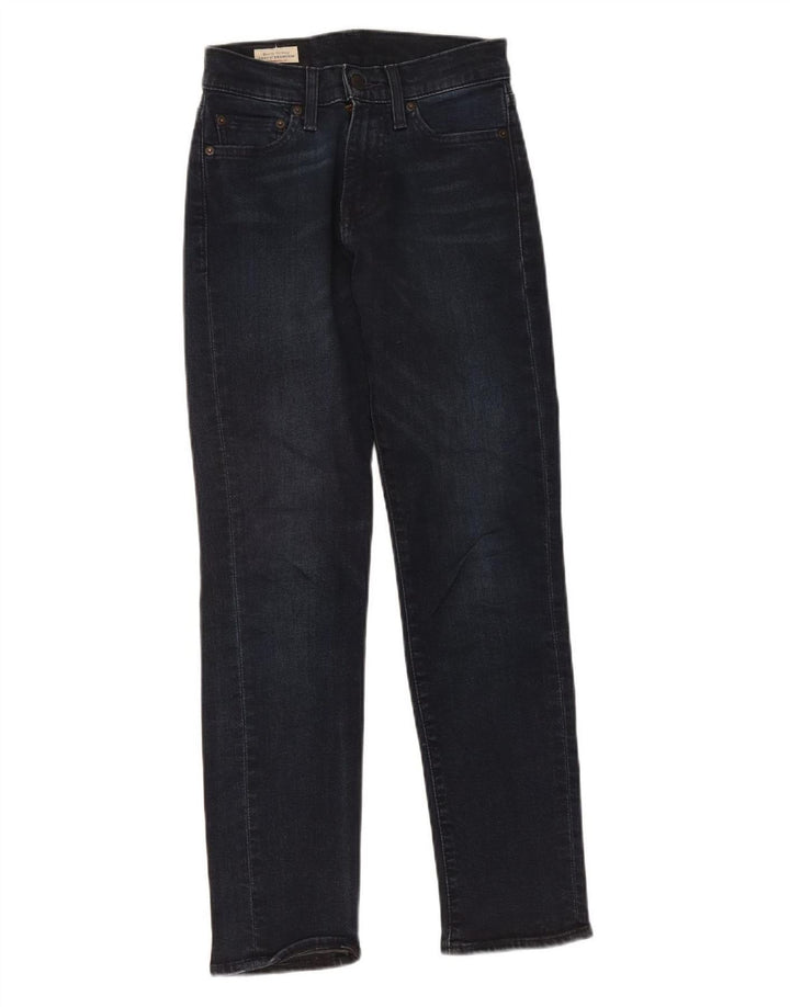 LEVI'S Womens 511 Slim Jeans W27 L30 Navy Blue Cotton
