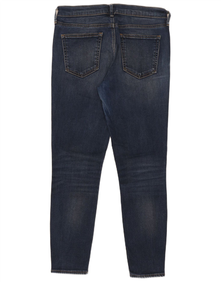 Gap Damen Skinny Jeans EU 38 Medium W30 L28 Blau Lyocell