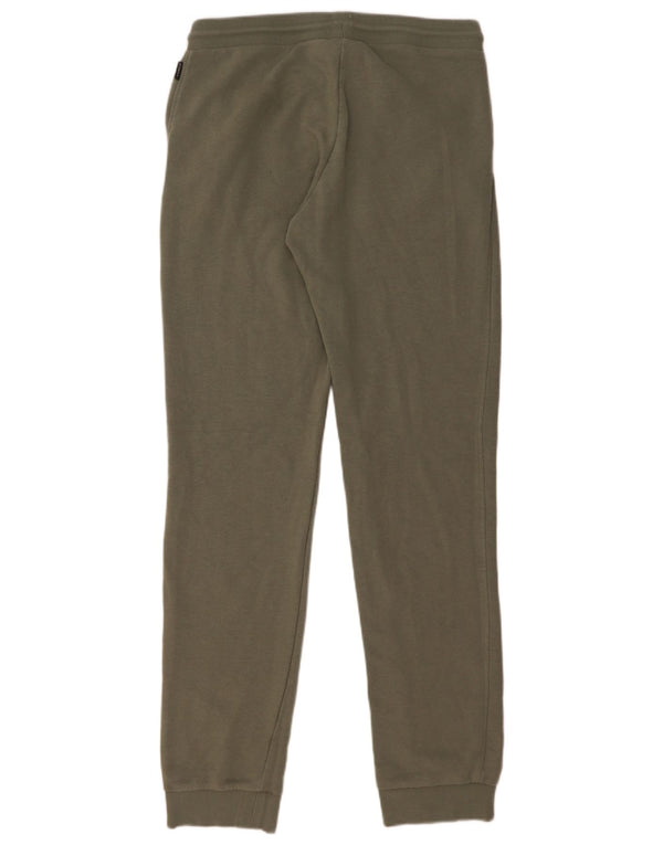 O'Neill Womens Graphic Trainingshose Jogger UK 14 Medium Khaki Baumwolle