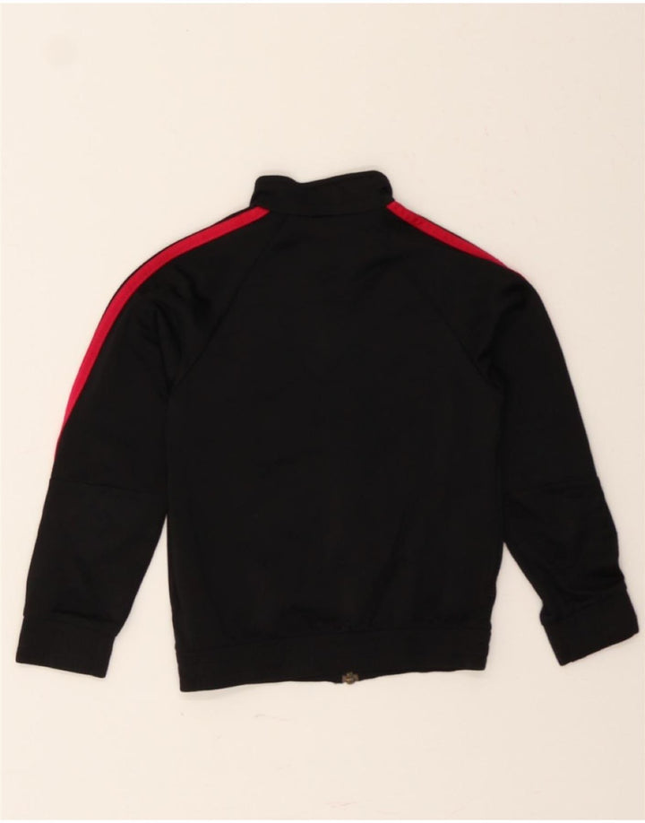 ADIDAS Girls Tracksuit Top Jacket 7-8 Years Black Polyester Vintage Adidas and Second-Hand Adidas from Messina Hembry 