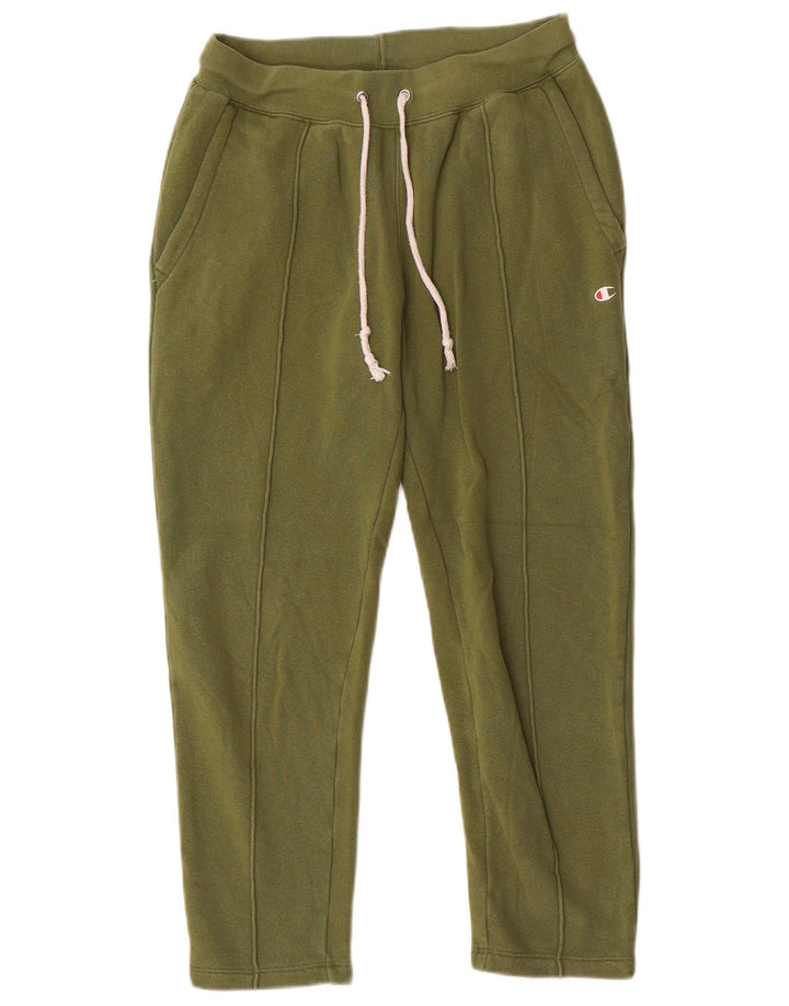 Champion Herren-Trainingshose, Größe S, Khaki, Baumwolle