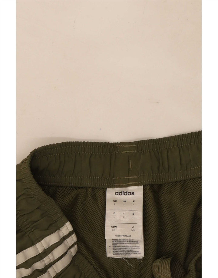 Adidas Herren Sportshorts, groß, Khaki, Polyester
