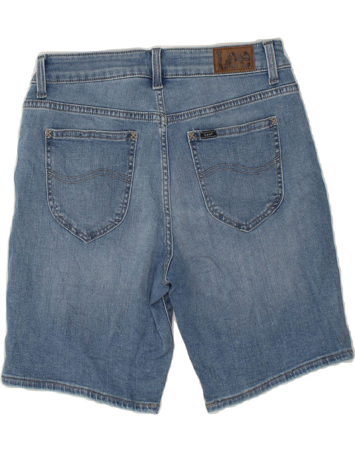 LEE Womens Mid Rise Regular Fit Denim Shorts US 4 Small W28  Blue Cotton Vintage Lee and Second-Hand Lee from Messina Hembry 