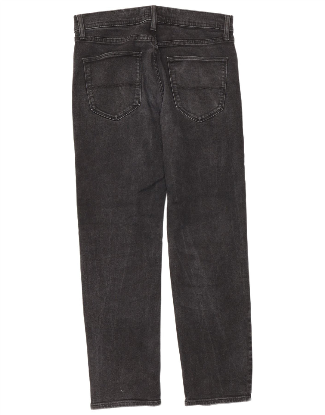 Marks & Spencer Herren Straight Jeans W32 L31 Graue Baumwolle