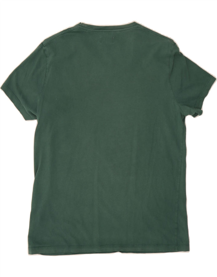 JACK WILLS Mens Graphic T-Shirt Top Small Green Cotton Vintage Jack Wills and Second-Hand Jack Wills from Messina Hembry 