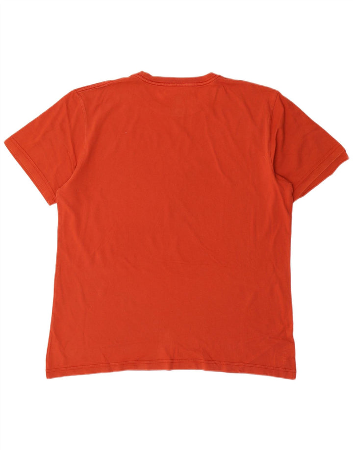 Timberland Herren Regular Fit Graphic T-Shirt Top XL Orange
