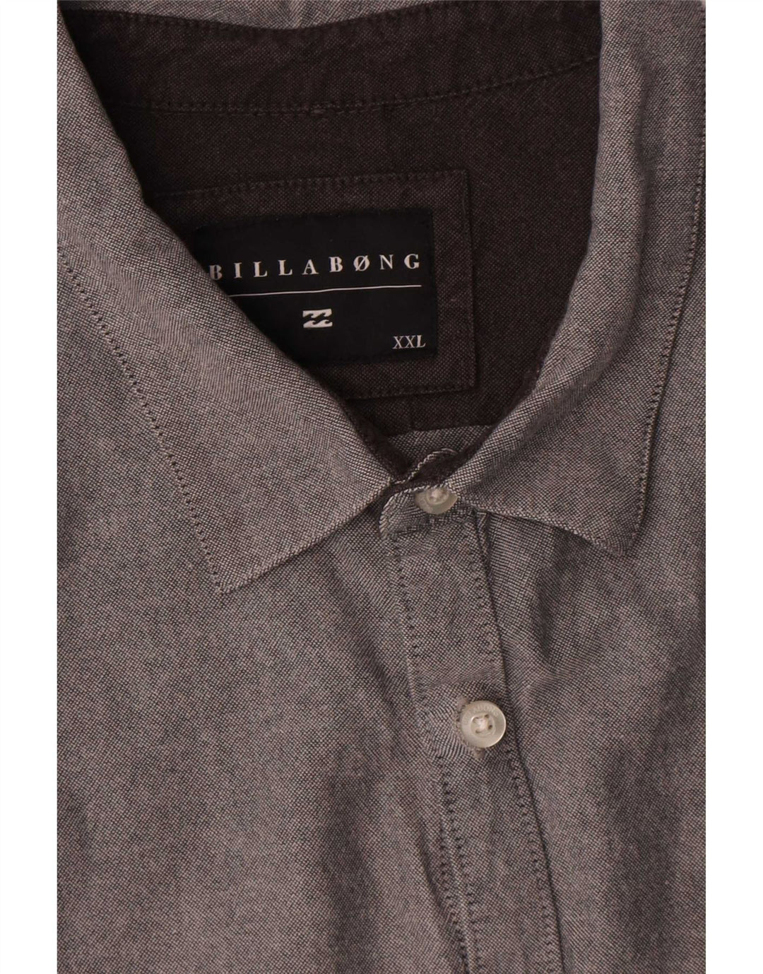 Billabong Herrenhemd 2XL Grau Baumwolle