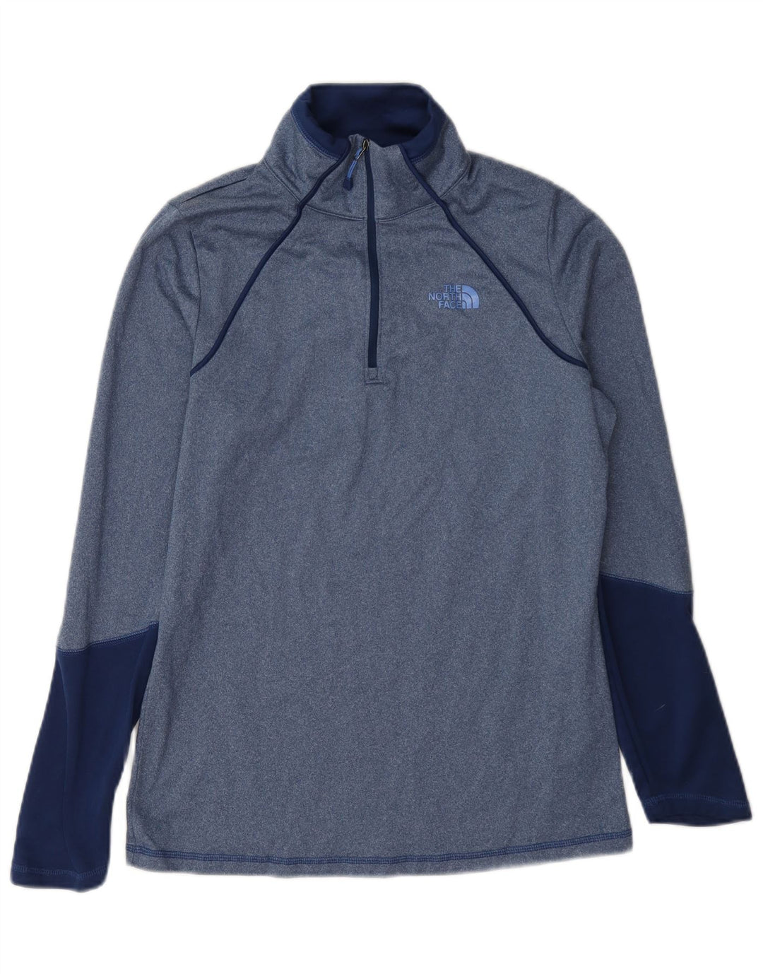 The North Face Damen Pullover-Trainingsanzug-Oberteil, UK 12, mittelblau, Farbblock