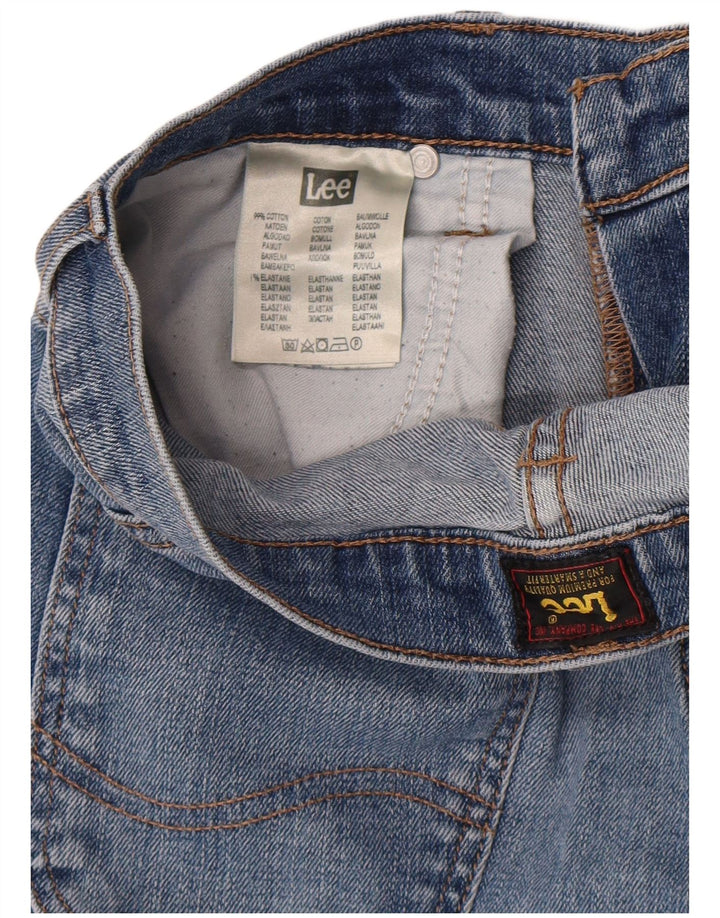 Lee Herren Powell Slim Jeans W30 L32 Blaue Baumwolle