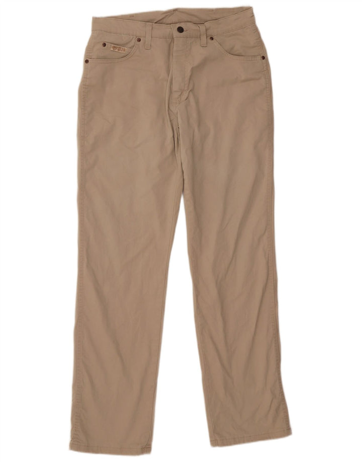 Wrangler Herren Texas Straight Freizeithose W32 L33 Beige Baumwolle