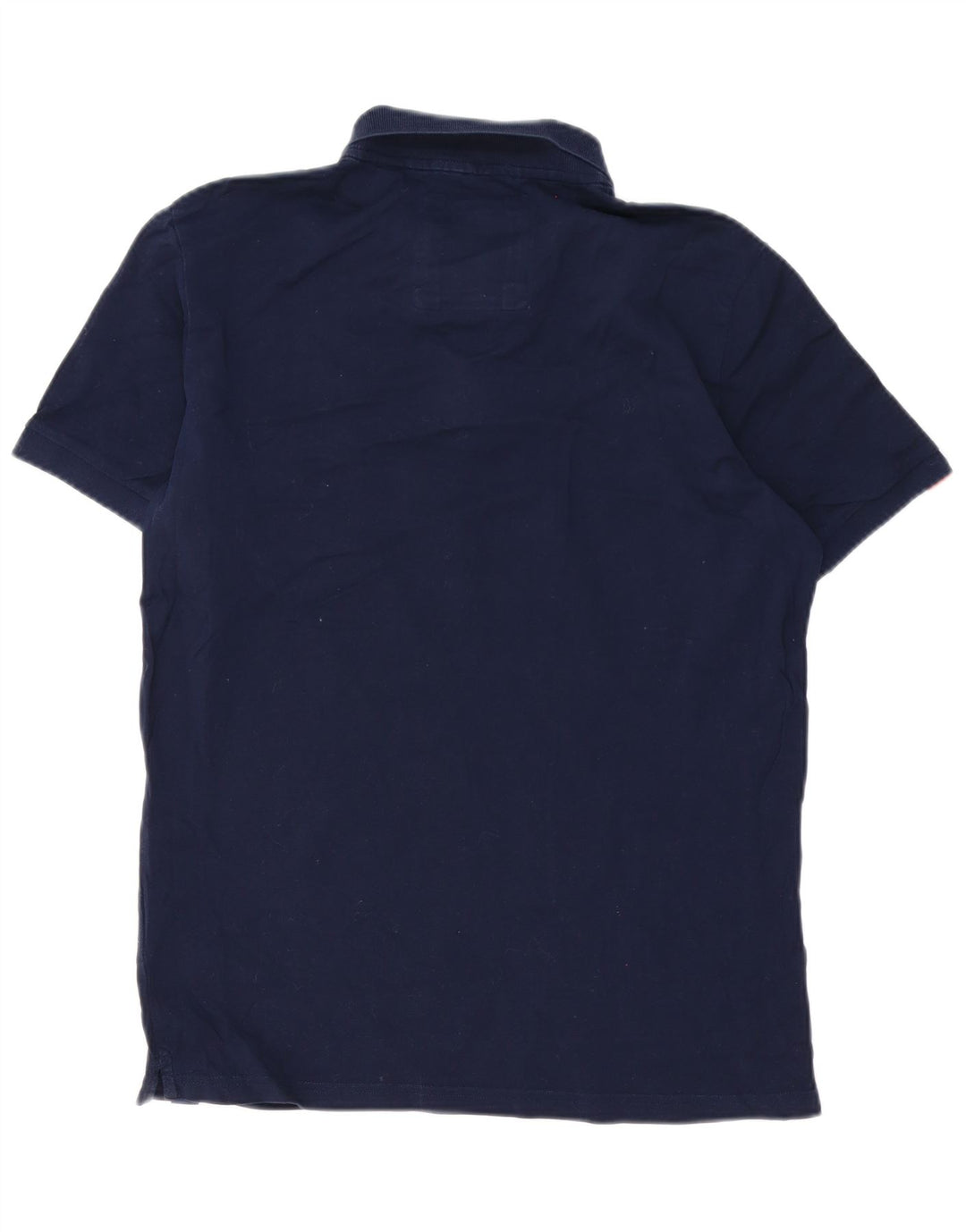 Superdry Herren-Poloshirt XL aus marineblauer Baumwolle