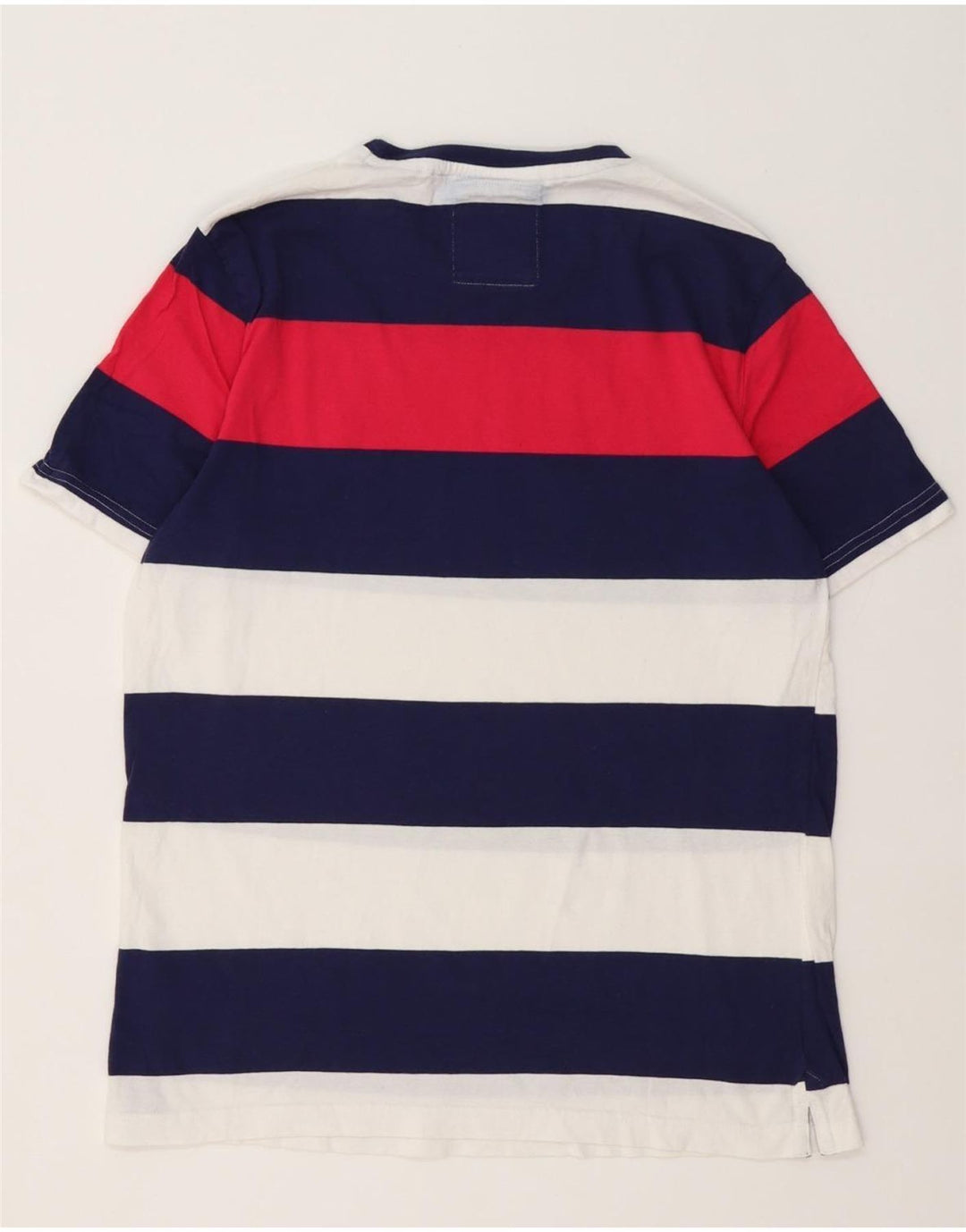 Crew Clothing Herren-T-Shirt, mittelgroß, mehrfarbig, gestreift, Baumwolle