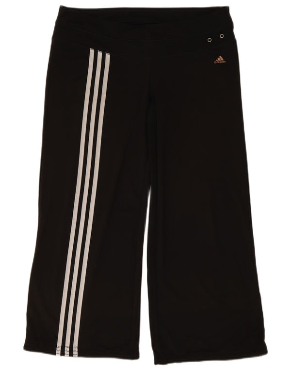 Adidas Damen Climacool Trainingshose UK 16 Large Schwarz Polyester