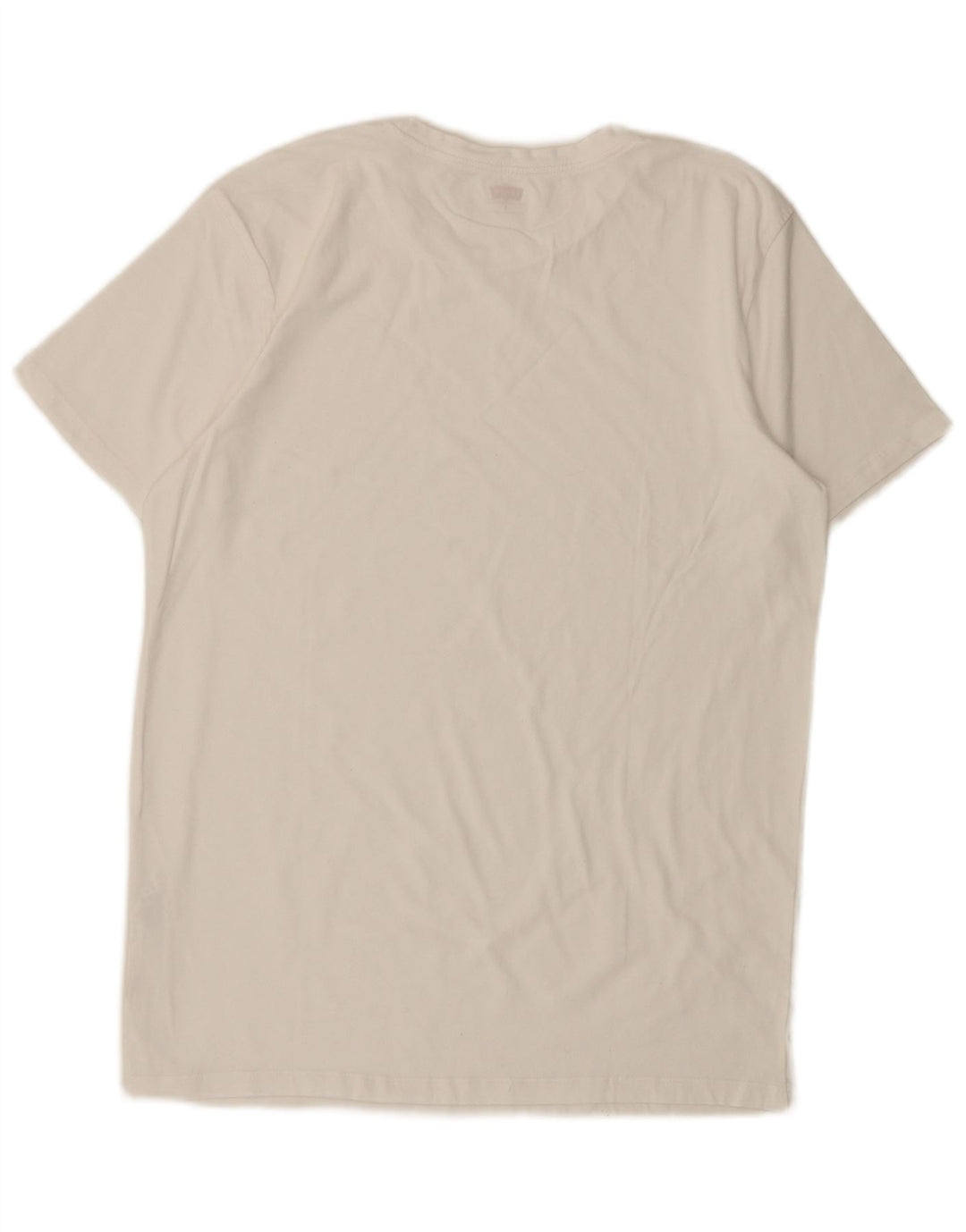 Levi's Herren-T-Shirt-Oberteil, groß, aus weißer Baumwolle