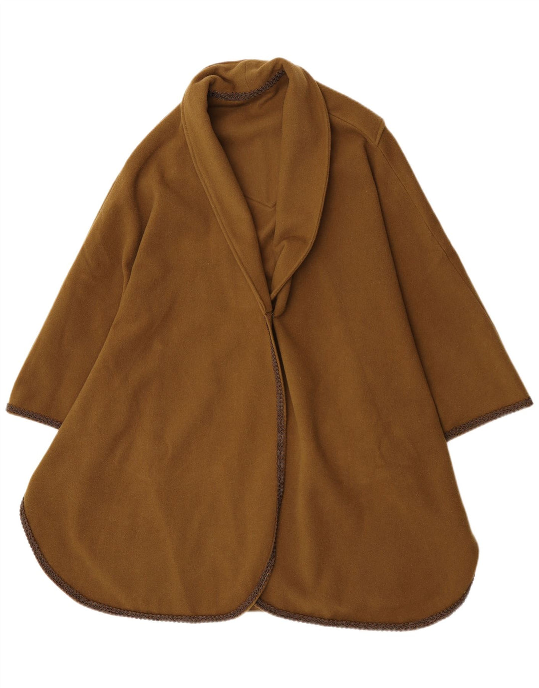 Vintage Damen Poncho Mantel Einheitsgröße Khaki