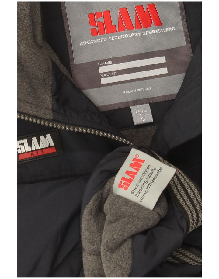 Slam Herrenweste UK 36 Small Marineblaues Nylon