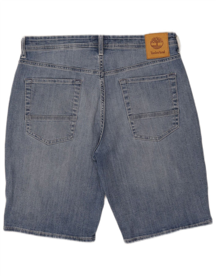 Timberland Herren Jeansshorts W32 Mittelblau