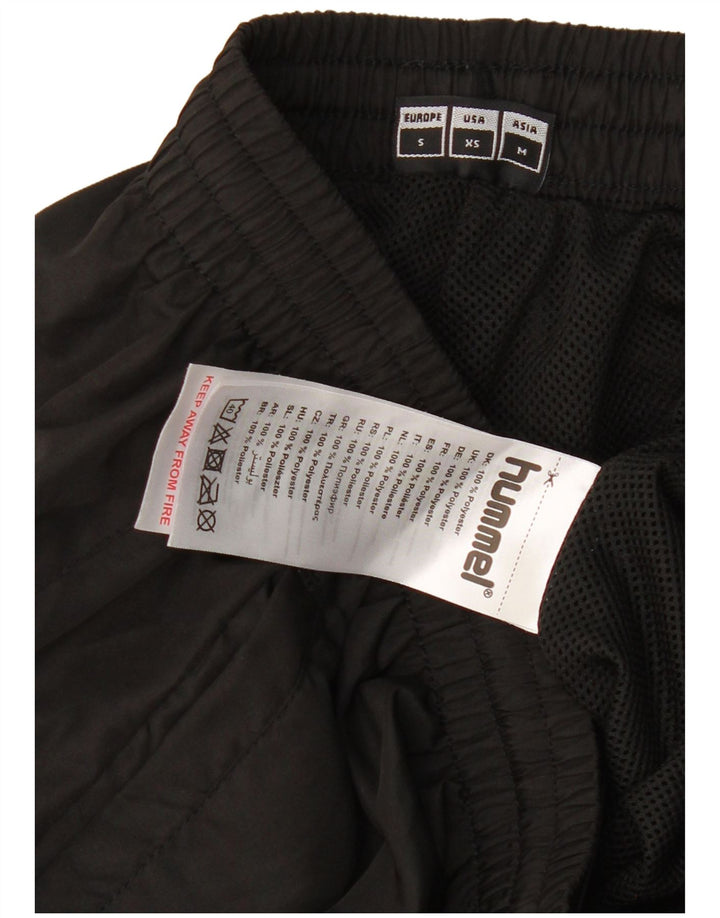 HUMMEL Herren-Trainingshose mit Grafik, Größe S, Schwarz, Polyester