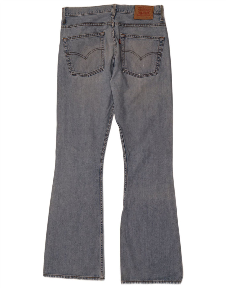Levi's Damen 516 Bootcut Jeans W34 L36 Blaue Baumwolle