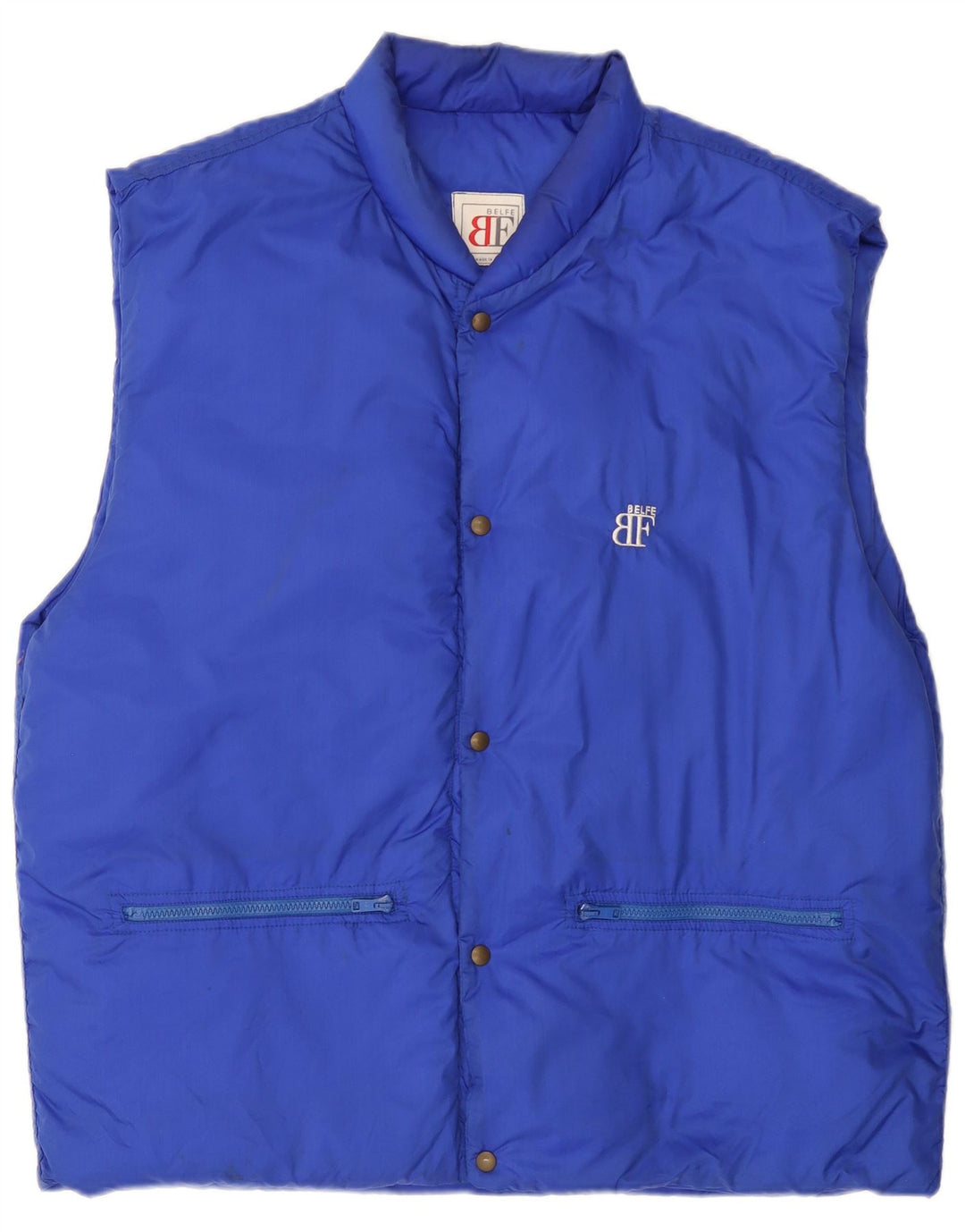 Belfe & Belfe Herren Wattierte Weste IT 54 2XL Blau