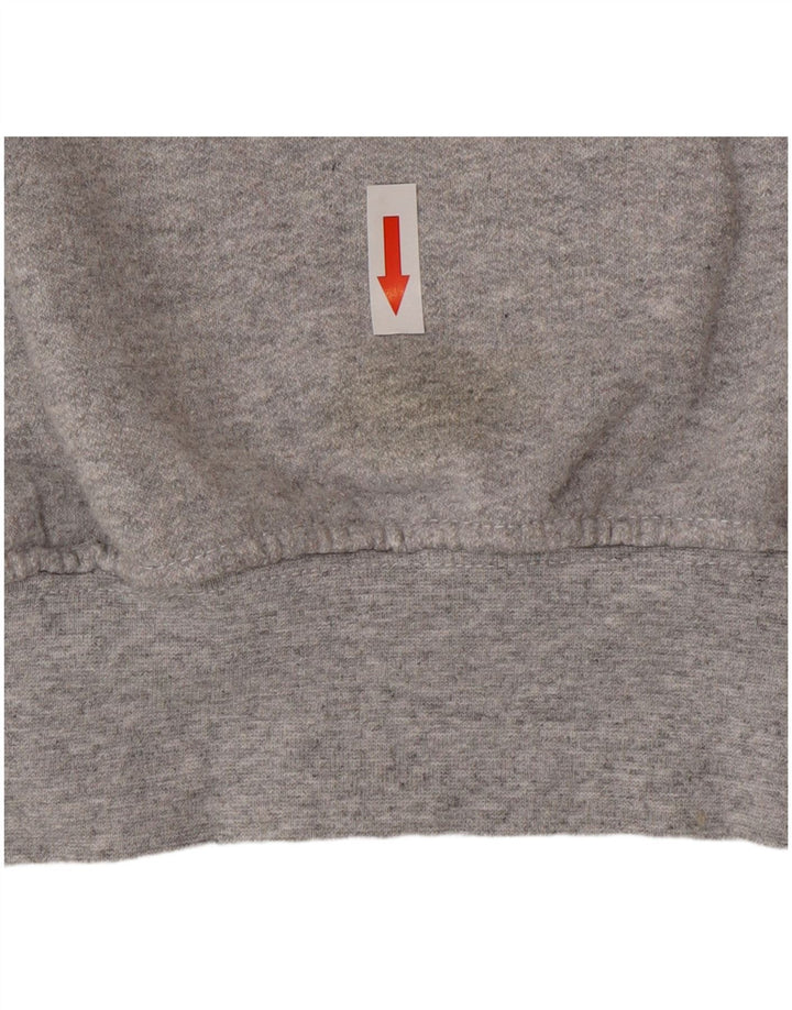 Topshop Herren-Sweatshirt mit Grafik, Größe S, Grau, Baumwolle