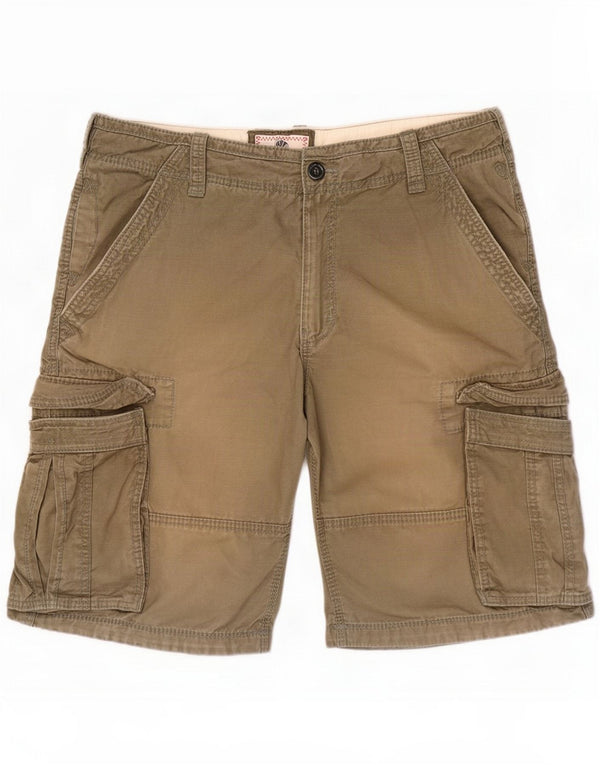 Fat Face Mens Cargo Shorts Large W36 Khaki Cotton