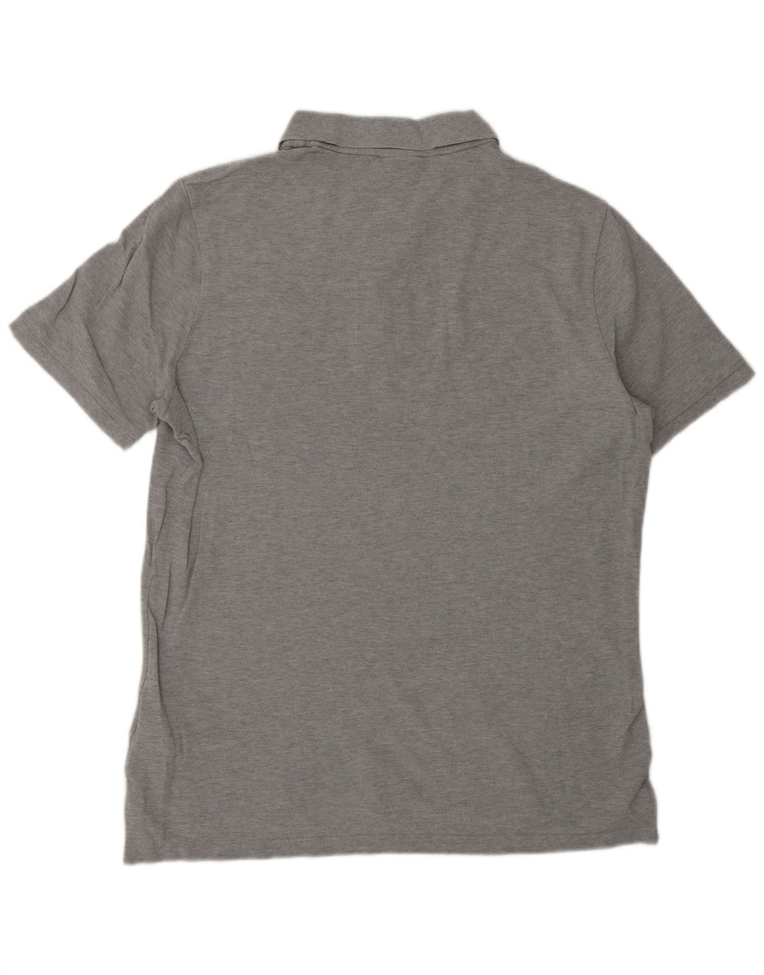 Nike Herren-Poloshirt, groß, grau gefleckte Baumwolle