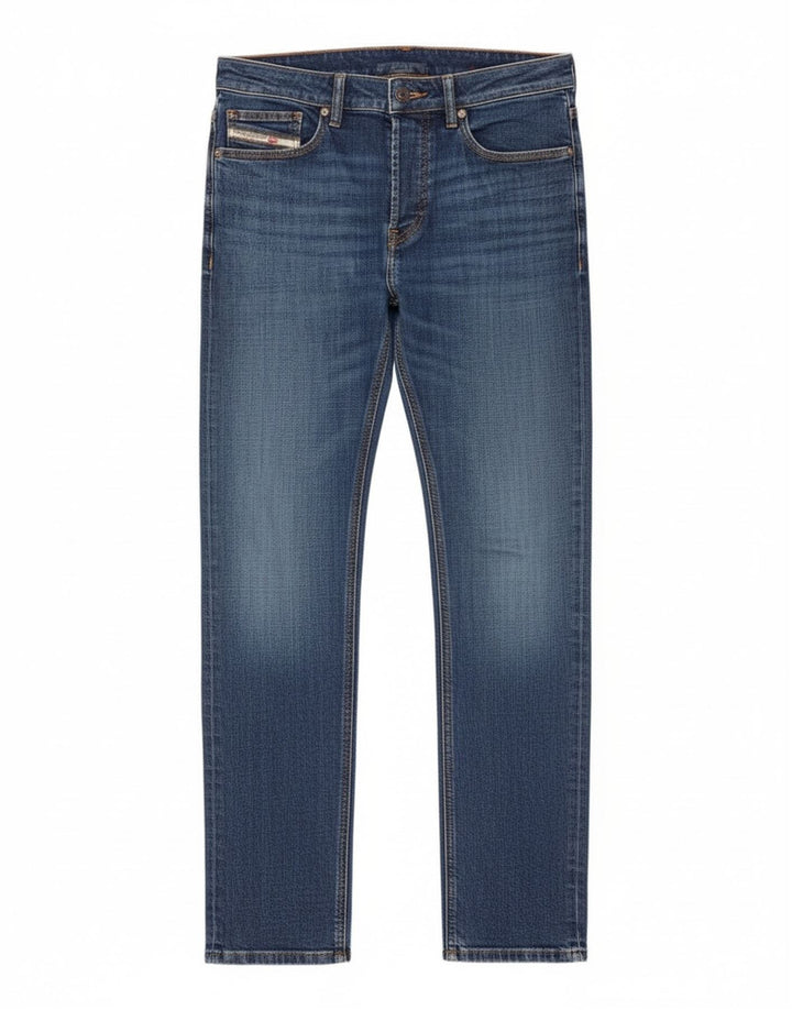 Diesel Damen Slim Jeans W30 L31 Blaue Baumwolle