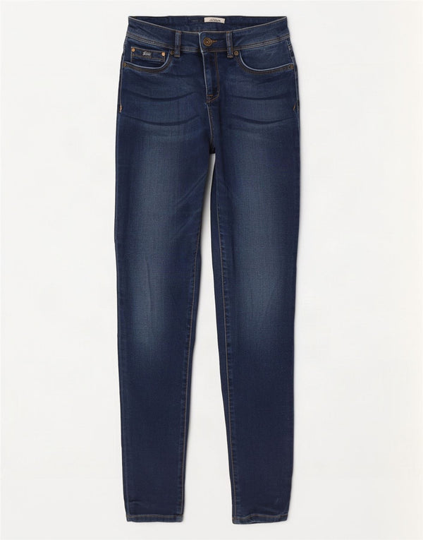 Superdry Damen Sophia Skinny Jeans W26 L32 Marineblau Baumwolle