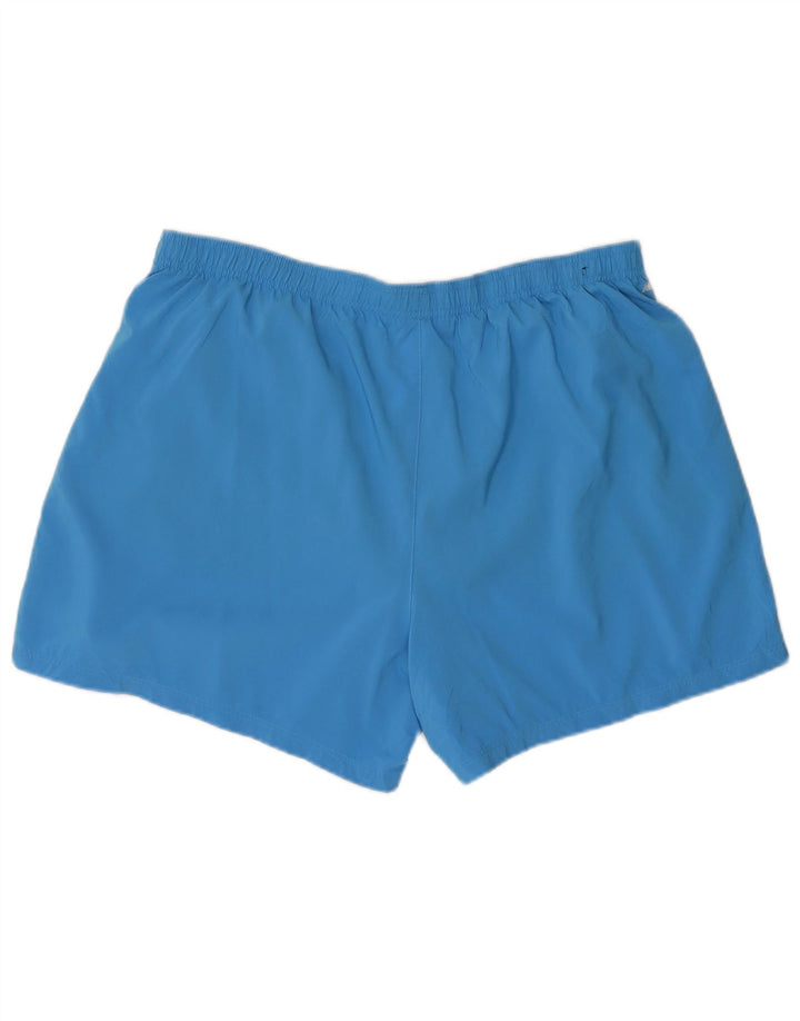 New Balance Herren-Sportshorts 2XL Blaues Colourblock-Polyester