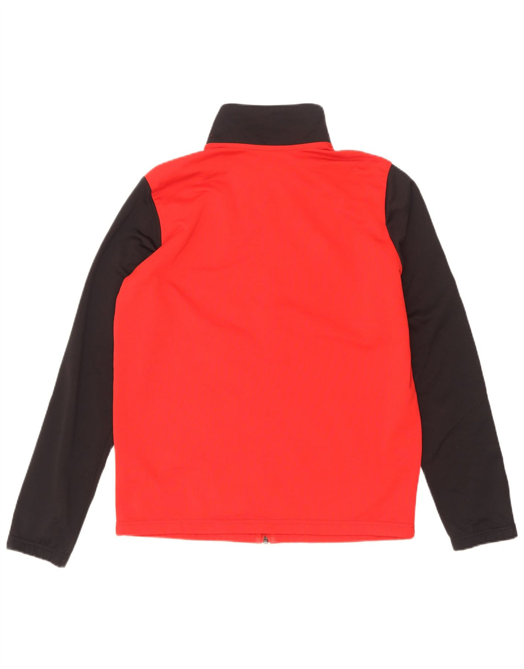 Nike Jungen-Trainingsanzug-Top-Jacke, 13–14 Jahre, XL, rotes Farbblock-Polyester