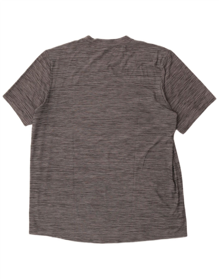 Adidas Herren T-Shirt Top XL Grau meliert
