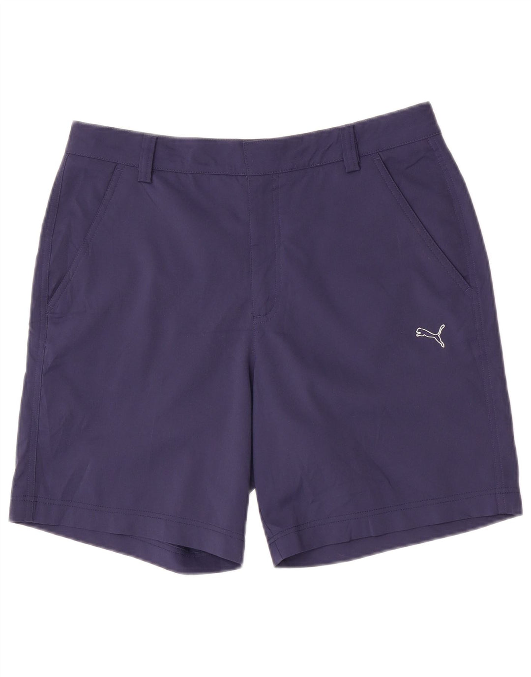 Puma Damen Chinoshorts W32 Large Marineblau