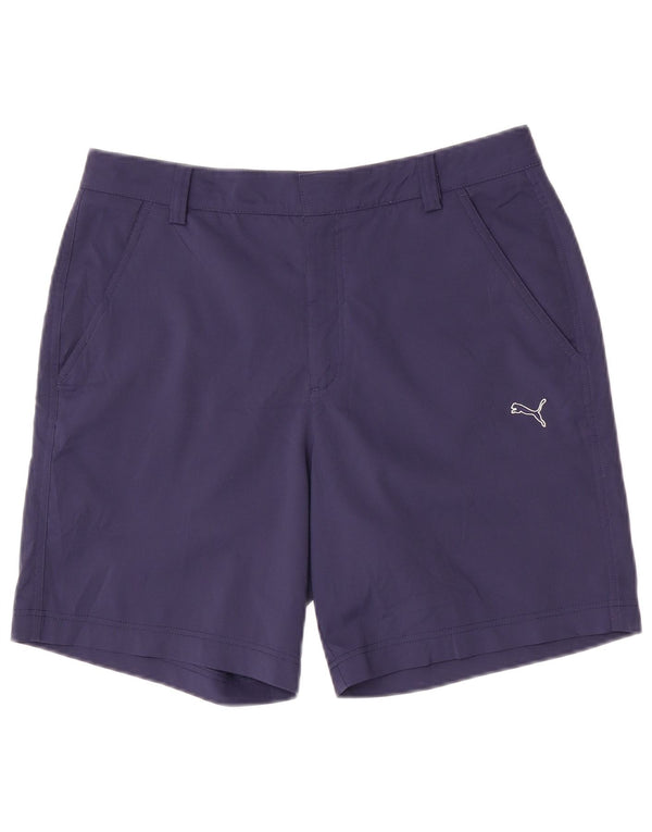 Puma Damen Chinoshorts W32 Large Marineblau