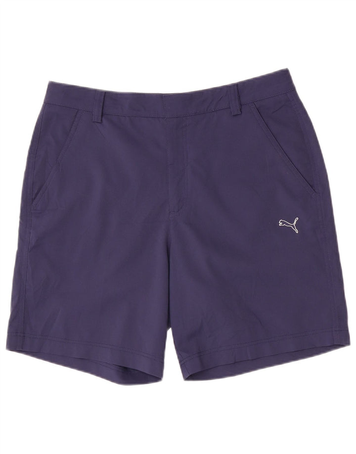 Puma Damen Chinoshorts W32 Large Marineblau